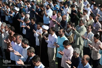 اقامه نماز عید سعید فطر به امامت حضرت آیت الله خامنه ای، رهبر معظم انقلاب