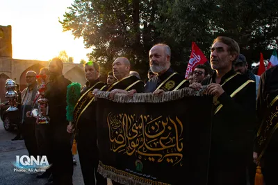 قافله عزاداری سالروز شهادت امام رضا(ع) در اصفهان
