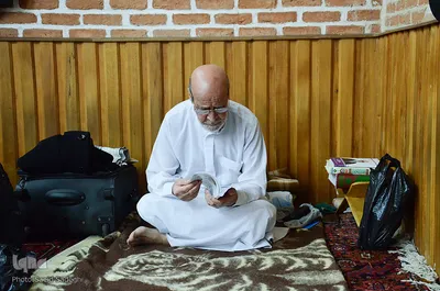 مراسم اعتکاف در مسجد جامع تبریز