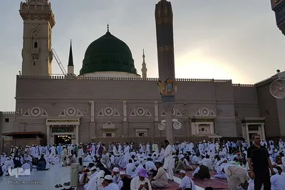 مرقد پیامبر اکرم حضرت محمد (ص) در مسجدالنبی