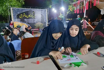 برپایی حسینیه کودکان عاشورایی در ارومیه‎