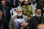 مراسم چهلم شهدای حوادث دی‌ماه در گلستان شهدای اصفهان