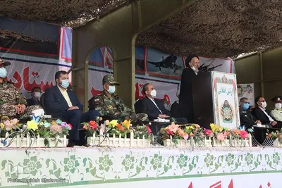 مراسم گرامیداشت روز ارتش در بیرجند