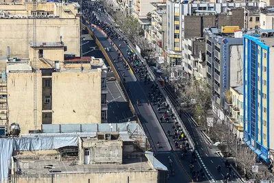 متفاوت ترین راهپیمایی ۲۲ بهمن قرن- خیابان انقلاب، میدان فردوسی