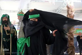 تعزیه در سبزه میدان بازار تهران