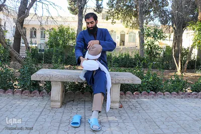 آیین عمامه گذاری طلاب حوزه علمیه منصوریه شیراز