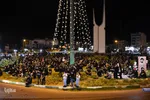 آیین عزاداری شب ششم محرم مسجد امام حسین(ع) سمنان