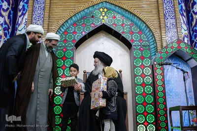 محفل انس با قرآن طلاب در مسجد امام خمینی(ره) اهواز 