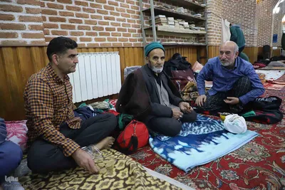 مراسم معنوی اعتکاف در تبریز