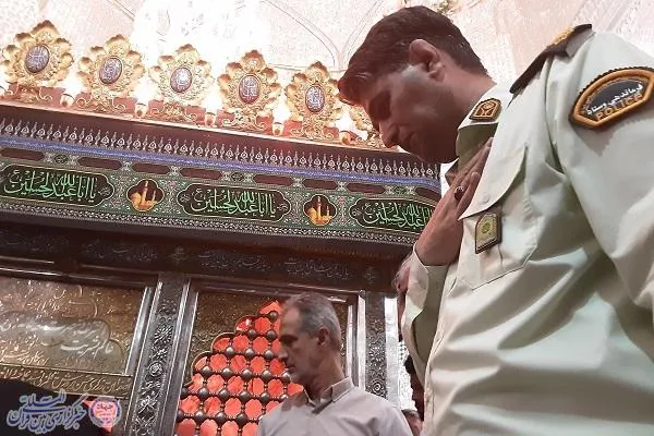آیین غبارروبی آستان مقدس  امامزاده ابراهیم ع بابلسر همراه با تجلیل منتخبین متسابقین چهل و ششمین دوره مسابقات سراسری قرآن کریم