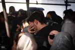 مراسم چهلم شهدای حوادث دی‌ماه در گلستان شهدای اصفهان