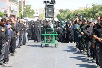 دسته عزاداری در ملایر
