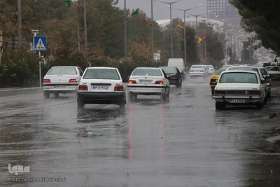 بارش باران در بیرجند