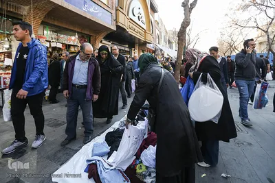بازار بزرگ تهران، در آستانه سال نو