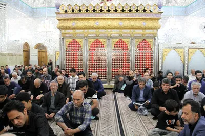 عزاداری شهادت امام صادق در امامزاده جعفر (ع) یزد
