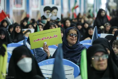 مراسم باشکوه اربعین شهدای اقتدار جنگ تحمیلی ۱۲ روزه