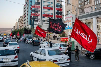 علم گردانی در شیراز‎