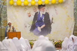 جشن تکلیف دختران در حرم شاهچراغ(ع)‎