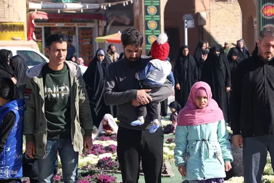 تشییع شهدای گمنام در یزد‎