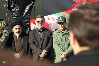 وداع باشکوه مردم ارومیه با پیکر شهدای گمنام دفاع مقدس‎
