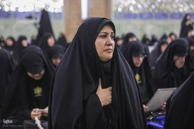 تشرف 313 خادمه حرم امام زاده صالح به قم