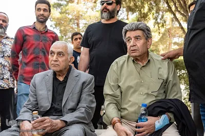 مراسم خاکسپاری پیکر زنده‌یاد منوچهر اسماعیلی در بهشت سکینه کرج