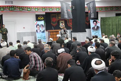 مراسم سوم امام شهید در ملایر