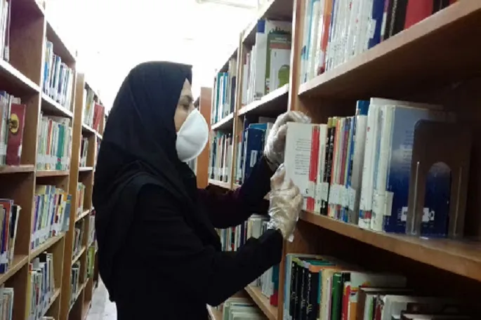 بازگشایی کتابخانه‌های عمومی کرمانشاه با رعایت دستورالعمل‌های بهداشتی