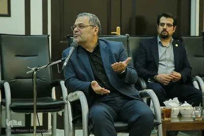 دیدار روح‌الله دهقانی فیروز‌آبادی، رئیس جهاددانشگاهی با حجت الاسلام والمسلمین سعیدی، تولیت آستان مقدس حضرت معصومه(س)
