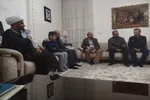 دیدار هیئت رئیسه فرمانده انتظامی لرستان با خانواده شهید «کسری رحمتی»