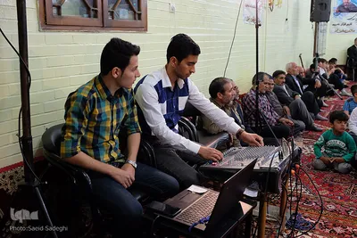 محفل انس با قرآن کریم  در مسجد موسی بن جعفر(ع) تبریز