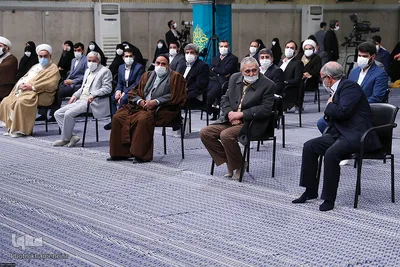 دیدار مداحان اهل‌بیت (ع) با رهبر انقلاب