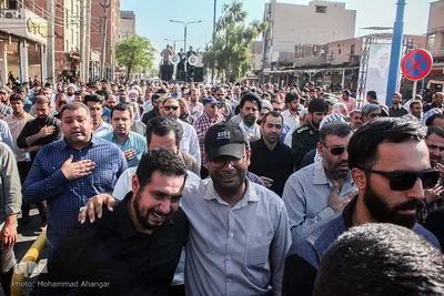 تشییع و خاکسپاری شهید «حسین معماری»
