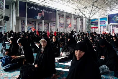 سوگواره رهبر شهید ایران در کرج