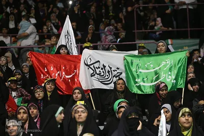 تجمع ۱۲ هزار نفری دختران انقلاب در حمایت از حجاب