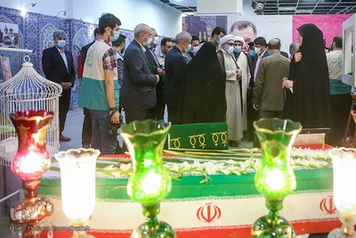 بازدید تولیت آستان قدس رضوی از نمایشگاه خدمت رضوي كشور
