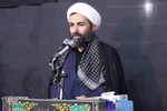 آئین وداع با پیکر شهید عبدالله اسکندری در شهرستان خرامه
