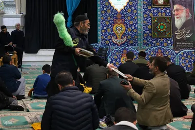 احیای شب نوزدهم ماه رمضان در امامزاده سیدمحمد(ع) خمینی‌شهر