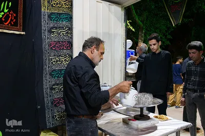 مراسم سوگواری شب تاسوعا در هیئت قرآنی علمدار ظهور اصفهان