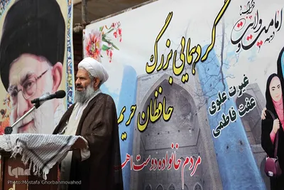 اجتماع بزرگ حافظان حریم خانواده در پارک شیخ شهاب الدین اهری