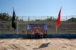 آماده سازی استادیوم تختی مشهد برای برگزاری مراسم دهه اول محرم
