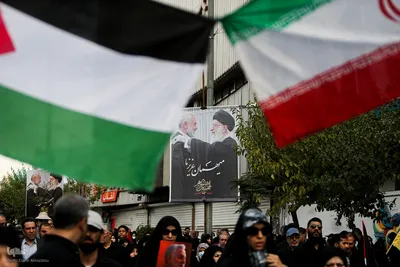 مراسم تشییع پیکر شهید «اسماعیل هنیه» در تهران
