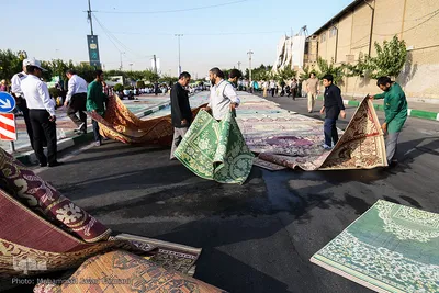 نماز عید سعید فطر در جوار سیدالکریم (ع)