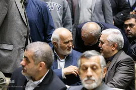 احمد توکلی در مراسم بزرگداشت زنده یاد رضا مقدسی 