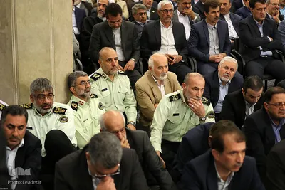 دیدار مسئولان نظام با رهبر انقلاب