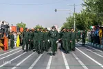 مراسم رژه نیروهای مسلح در شهرکرد