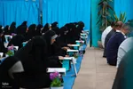 مراسم جزءخوانی قرآن در امامزاده نرمی دولت‌آباد
