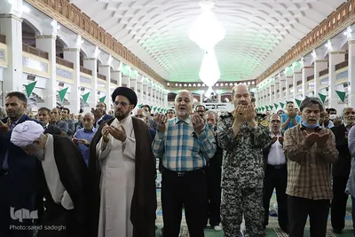 اقامه نماز عید قربان در تبریز‎‎