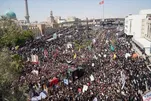 Najaf in lutto per il Leader martire della Rivoluzione Islamica; ampia partecipazione del popolo iracheno alla cerimonia funebre