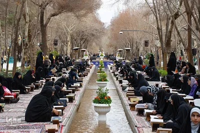 آیین جزءخوانی قرآن در گذر فرهنگی چهارباغ اصفهان
